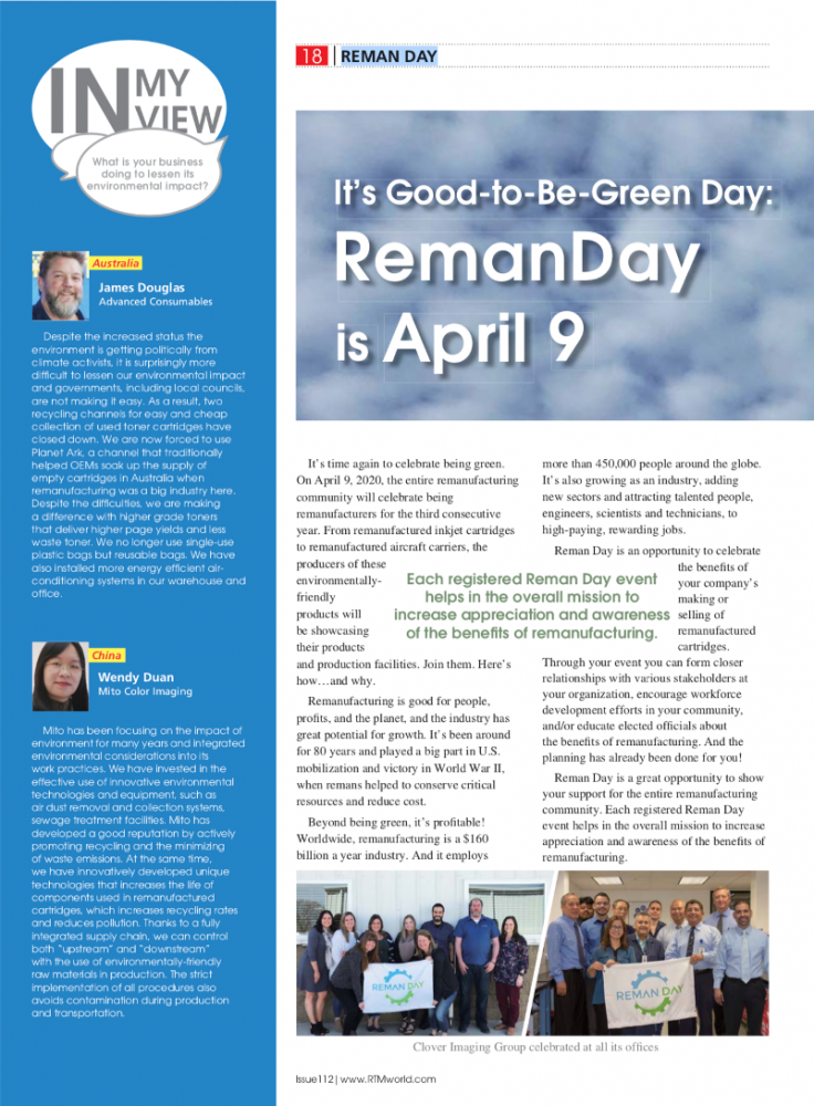 Reman in the news