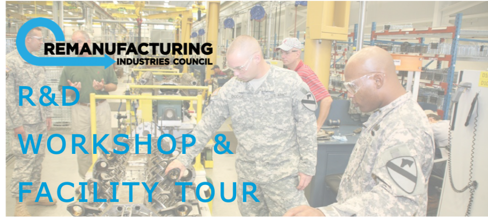 RIC Spring R&D Workshop & Facility Tour