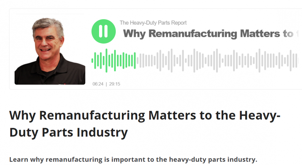 Heavy Duty Parts Report Podcast