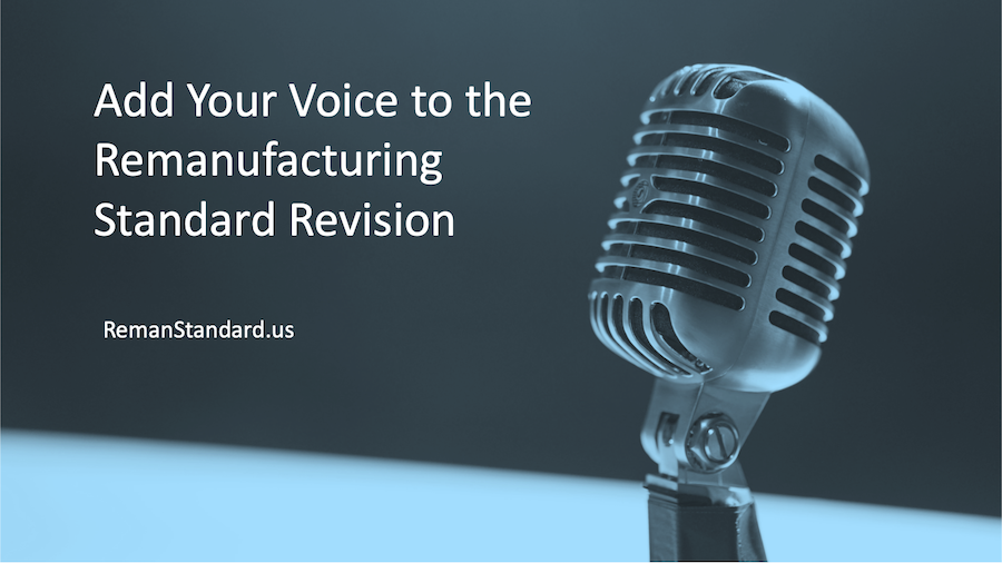 Reman Standards Development