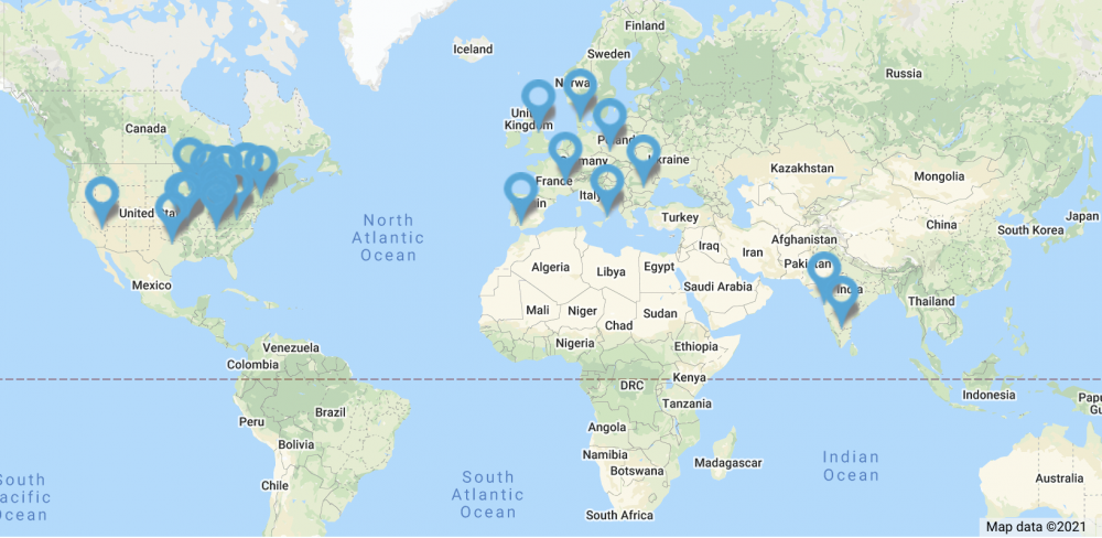 Reman Day Map